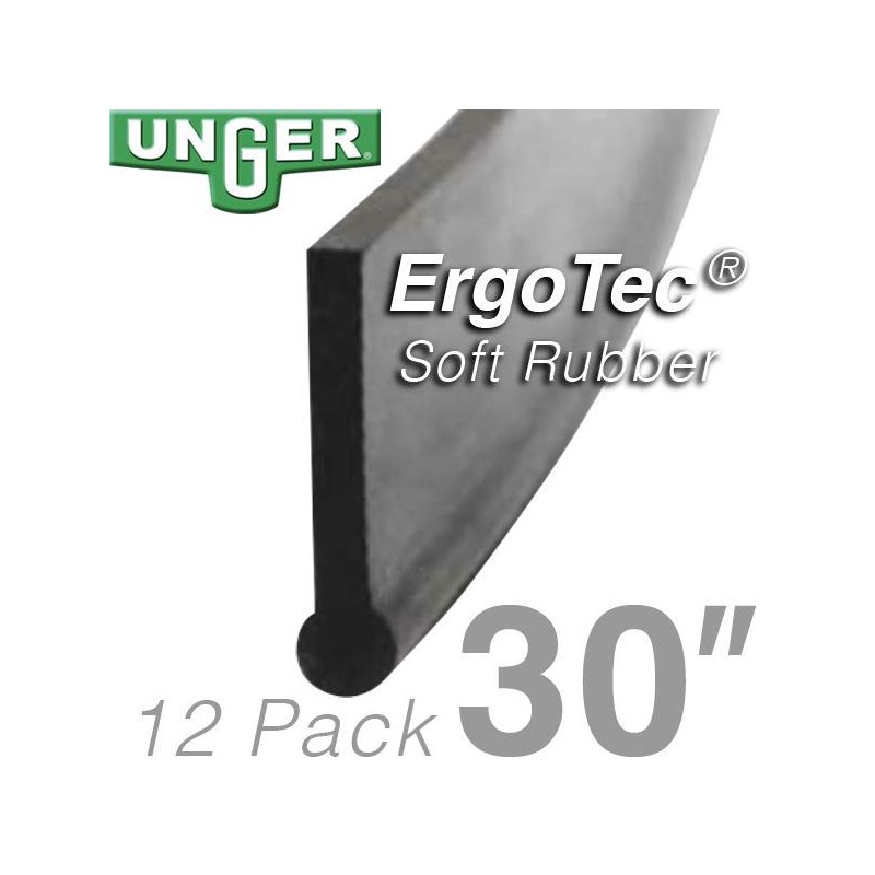 Rubber ErgoTec Soft 30in (12 Pack) Unger