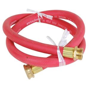 Hose 1/2in Red Rubber (150-0CM): Rubber Water Hose | J. Racenstein Co