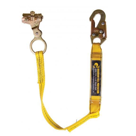 Rope Grab 5/8in 3ft shock absorb lanyard (94-75): Rope Grabs | J ...