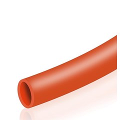 Tube 1/2in PU 9.5mm ID per foot - Red