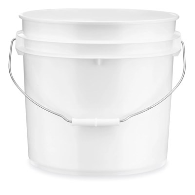 Plastic Buckets and Lids | 1 Gal Lid, White