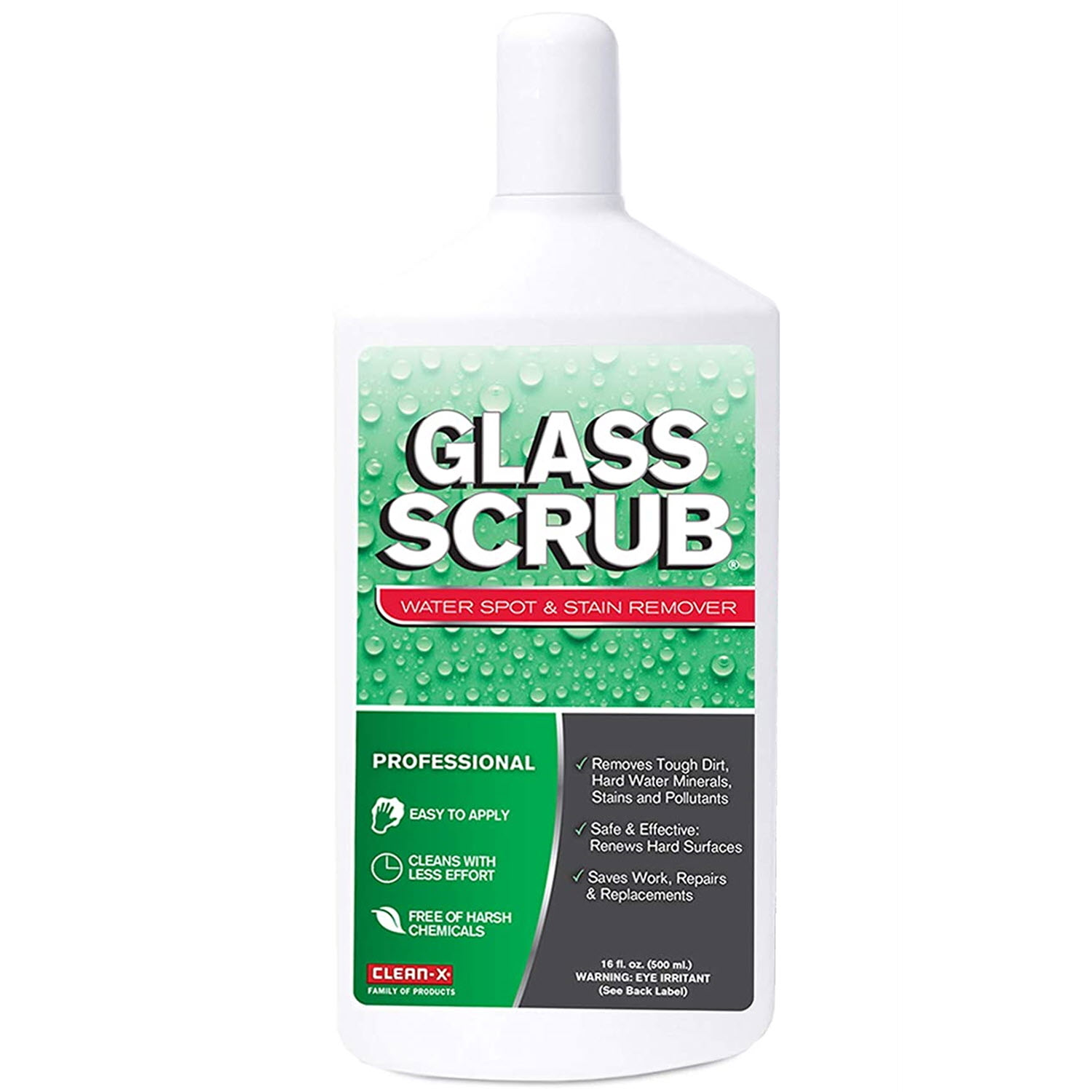 Glass Scrub - Miracle Water Spot and Stain Remover Pint (85-800