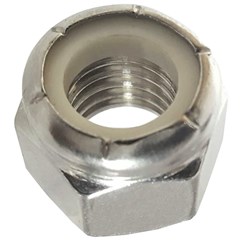 Hex Nut Nylon 1/4-20 SS 