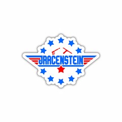 J.Racenstein Stars and Squeegees Sticker 