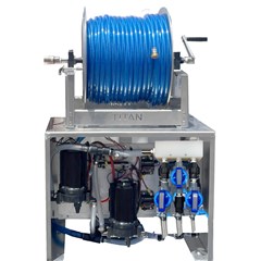 Soft Wash Metering System Reel Stand