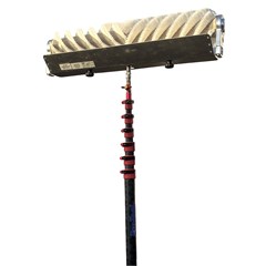 Rotary Solar Brush 32in Water Powered with 27ft ProTool Solar Pole