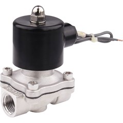 Valve 12v Solenoid 1/2in SS