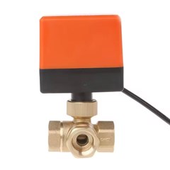 Valve 3 Way 12v Ball Valve 1/2in Brass