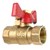 Ball Valve 3/8in F-F Brass DN10