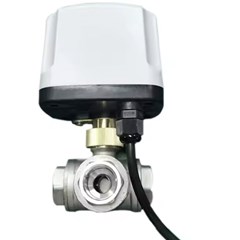 Valve 3 Way 12v Ball Valve 1/2in SS