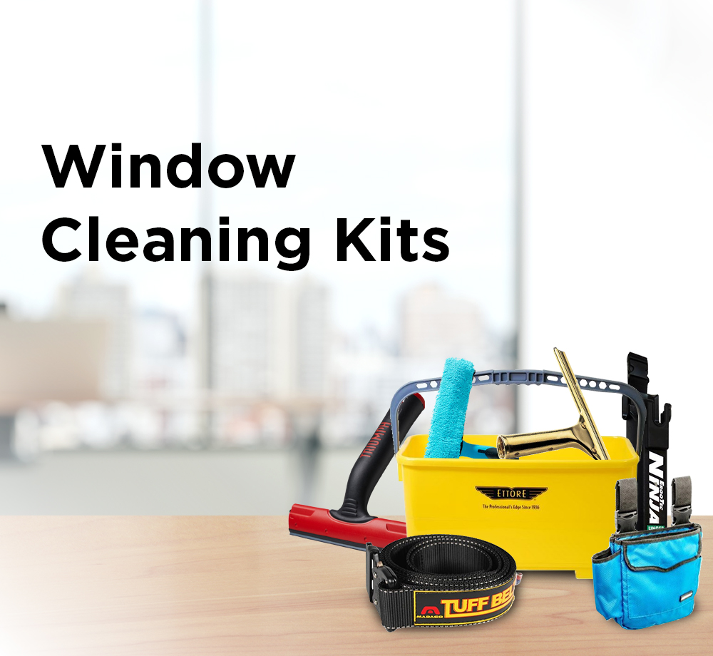 Ettore Universal Window Cleaning Kit